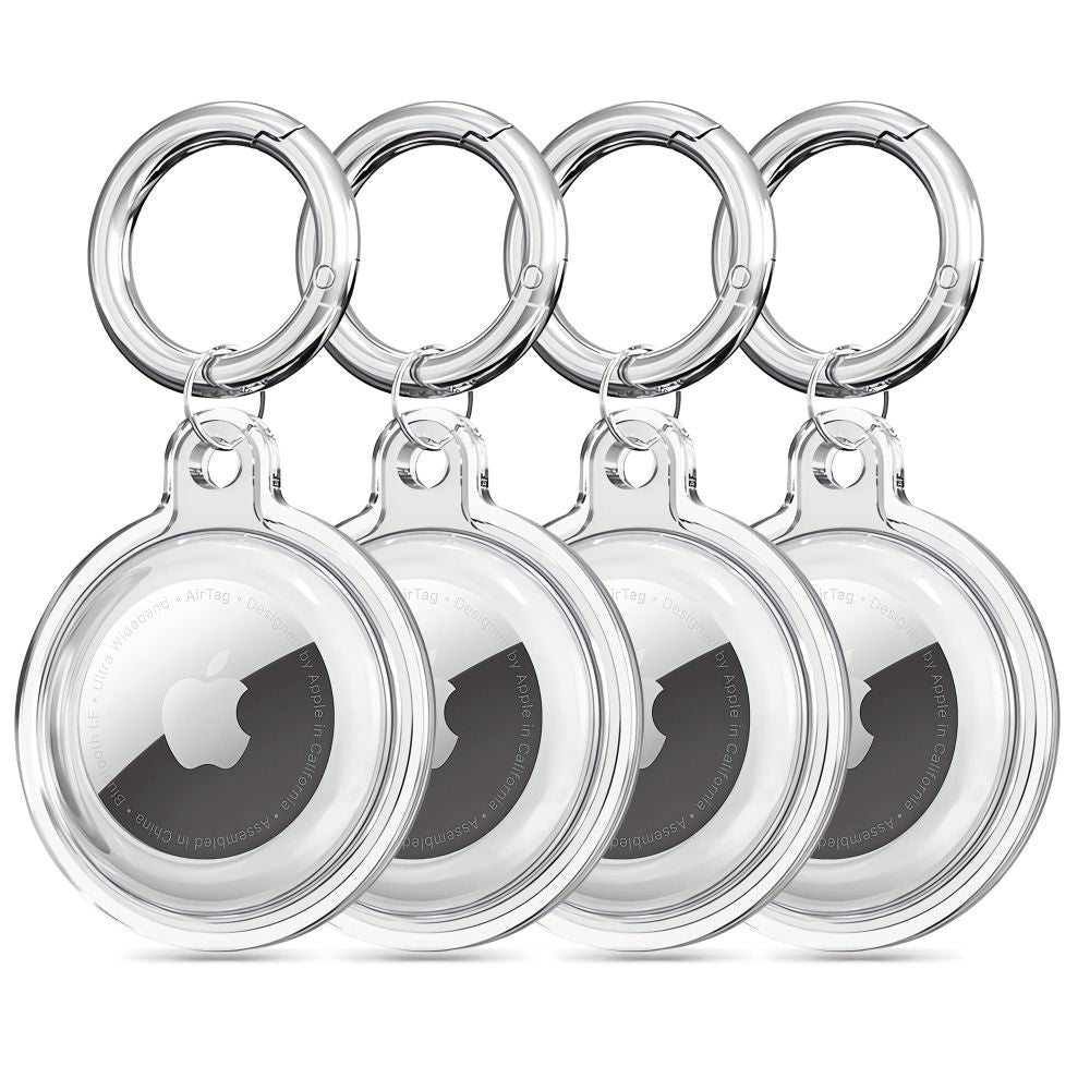Techsuit CT15 futrola za Apple AirTag, Prozirna