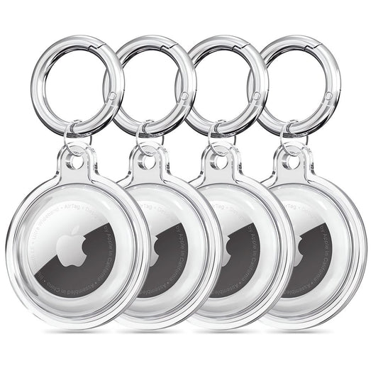 Techsuit CT15 futrola za Apple AirTag, Prozirna