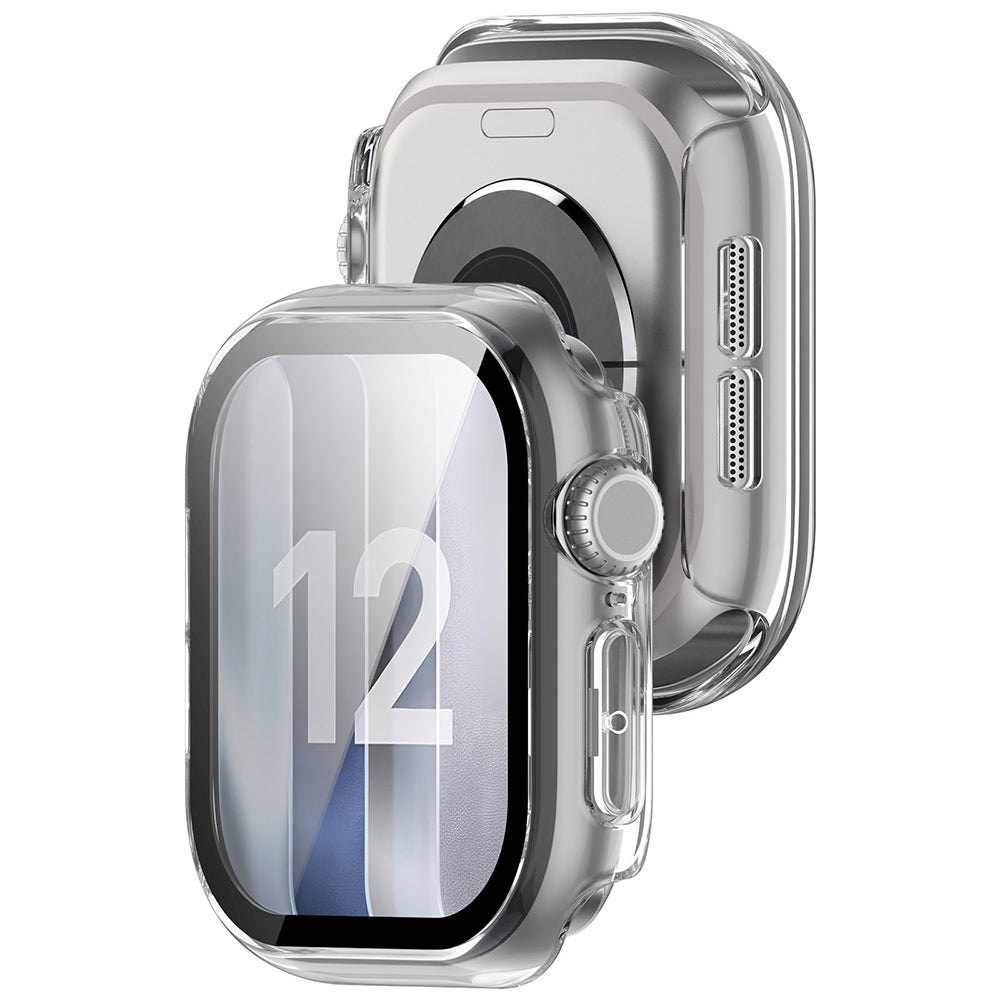 Techsuit Defense360 Pro kućište za Apple Watch 12 46mm, Prozirno