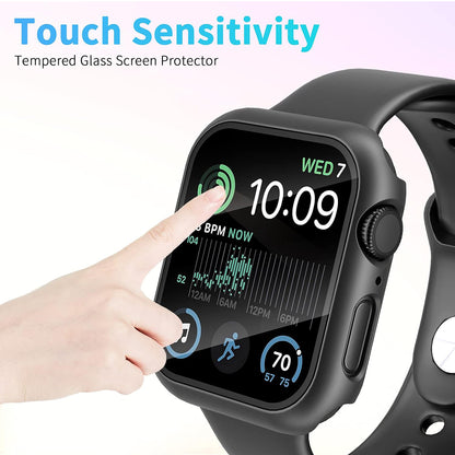 Techsuit Defense360 Pro kućište za Apple Watch 44mm Series, Crna