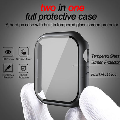 Techsuit Defense360 Pro kućište za Apple Watch 7 41mm Series, Crna