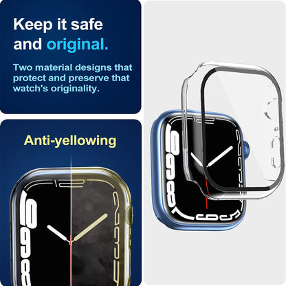 Techsuit Defense360 Pro kućište za Apple Watch 7 41mm Series, Prozirno