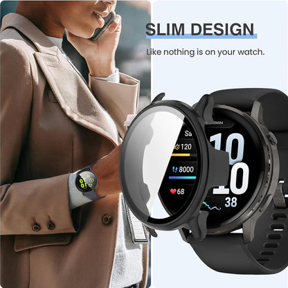 Futrola Techsuit Defense360 Pro za Garmin Venu 4 45mm, Tamnoplava