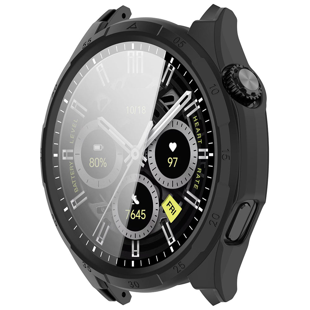 Techsuit Defense360 Pro maska za Honor Watch 6, crna