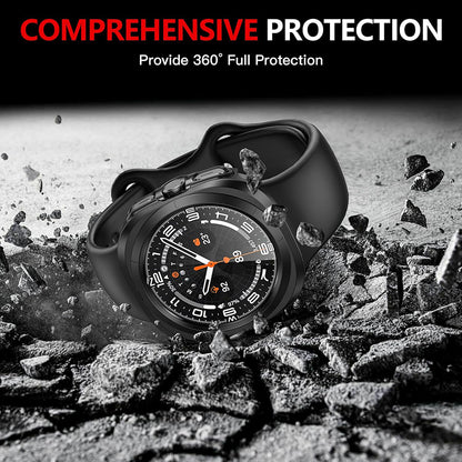 Techsuit Defense360 Pro futrola za Samsung Galaxy Watch Ultra, Crna