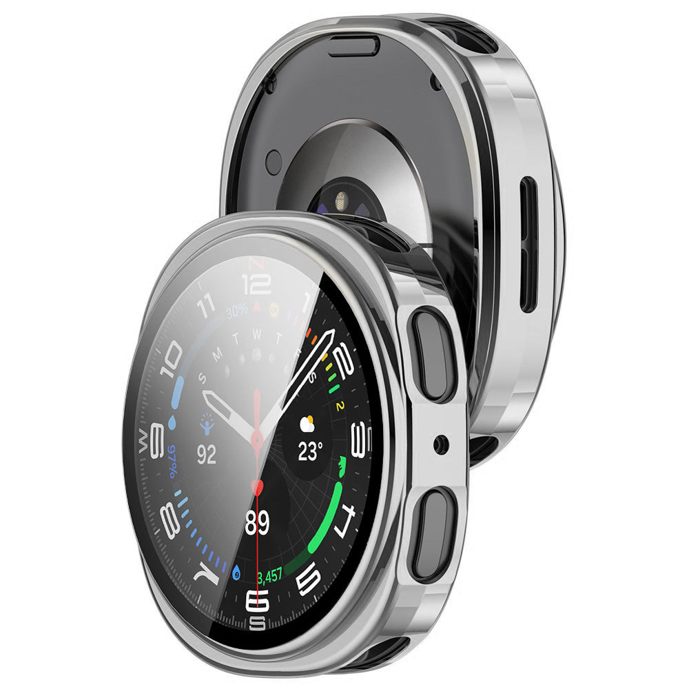 Techsuit Defense360 Pro kućište za Samsung Galaxy Watch9 / Watch8 44mm, Srebrna