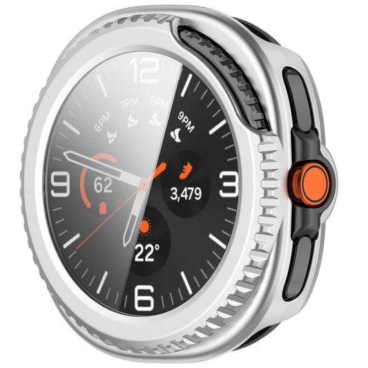 Techsuit Defense360 Pro kućište za Samsung Galaxy Watch8 Classic, Srebrna