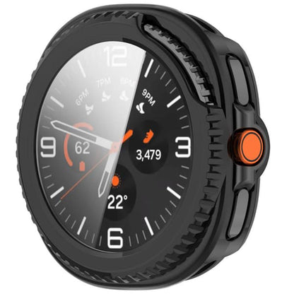 Techsuit Defense360 Pro kućište za Samsung Galaxy Watch8 Classic, Mat Crna