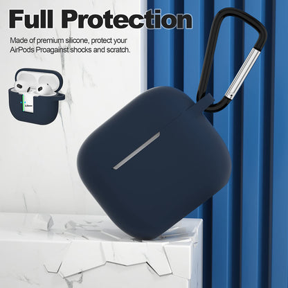 Techsuit silikonska futrola za Apple AirPods 3, tamnoplava