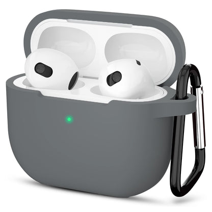 Techsuit silikonska futrola za Apple AirPods 3, siva