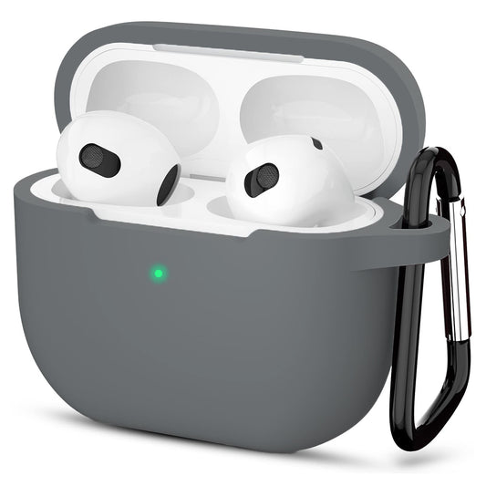 Techsuit silikonska futrola za Apple AirPods 3, siva
