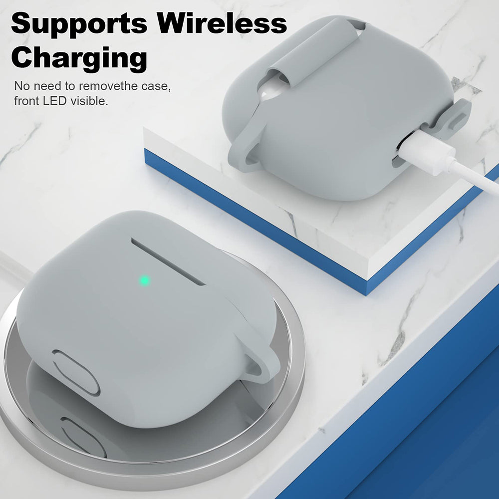 Techsuit silikonska futrola za Apple AirPods 3, Ljubičasta