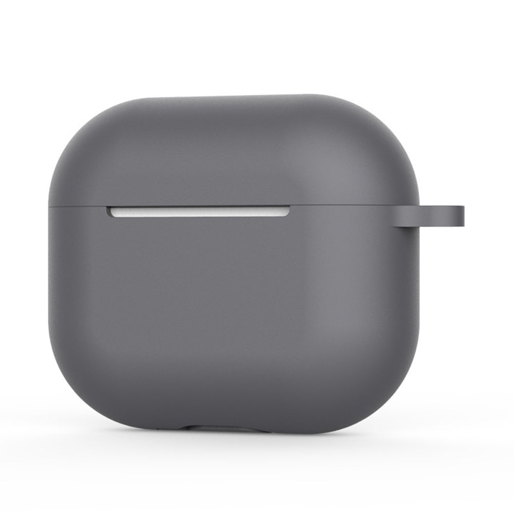 Techsuit silikonska futrola za Apple AirPods 4, siva