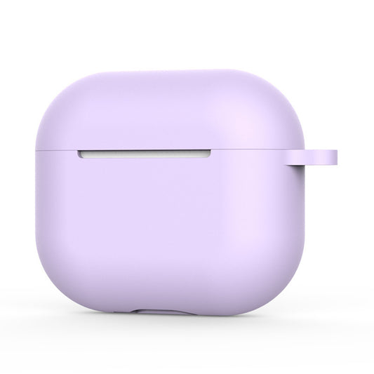 Techsuit silikonska futrola za Apple AirPods 4, Ljubičasta
