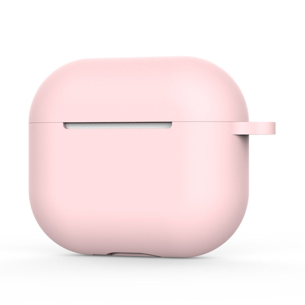 Techsuit silikonska futrola za Apple AirPods 4, Svijetlo Roza
