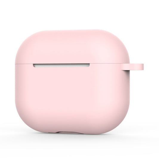 Techsuit silikonska futrola za Apple AirPods 4, Svijetlo Roza