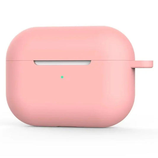 Techsuit silikonska futrola za Apple AirPods 4, tamno ružičasta