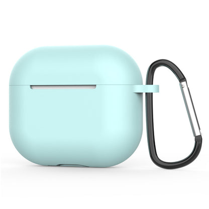 Techsuit silikonska futrola za Apple AirPods 4, Svijetlo tirkizna