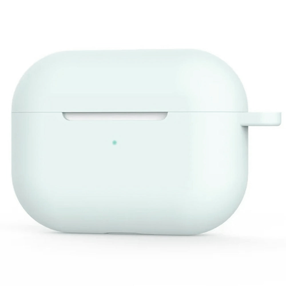 Techsuit silikonska futrola za Apple AirPods 4, Svijetlo tirkizna