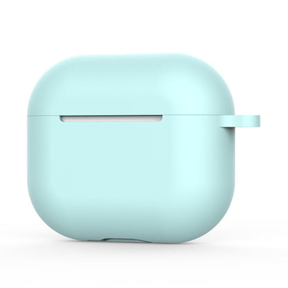 Techsuit silikonska futrola za Apple AirPods 4, Svijetlo tirkizna