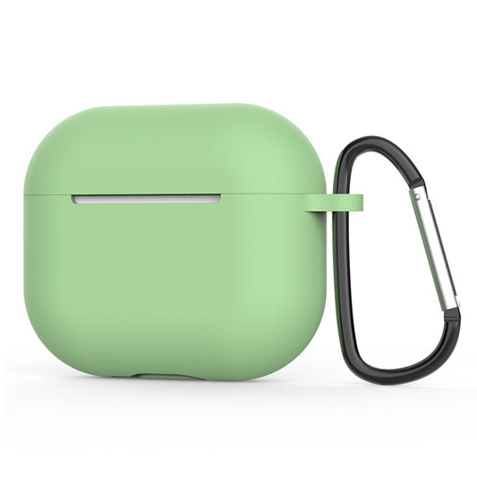 Techsuit silikonska futrola za Apple AirPods 4, svijetlo zelena