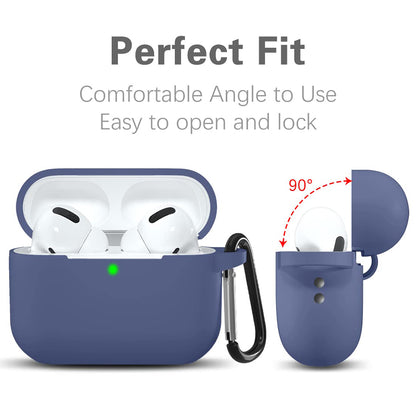 Techsuit silikonska futrola za Apple AirPods Pro seriju, siva