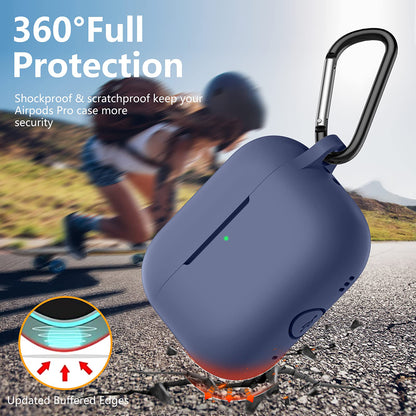 Techsuit silikonska futrola za Apple AirPods Pro seriju, siva