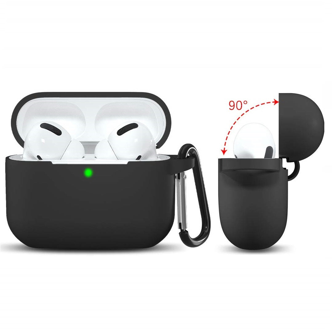 Techsuit silikonska futrola za Apple AirPods Pro seriju, crna