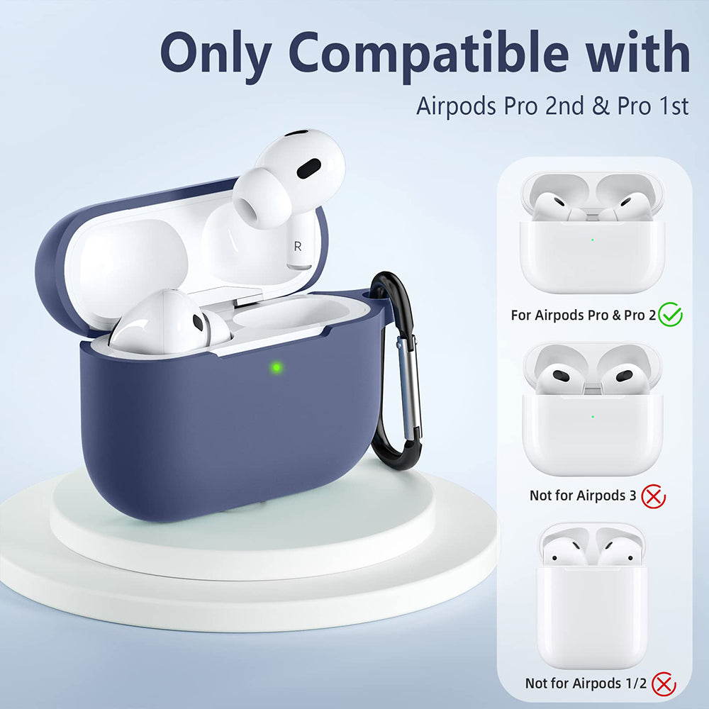 Techsuit silikonska futrola za Apple AirPods Pro seriju, tamno zelena