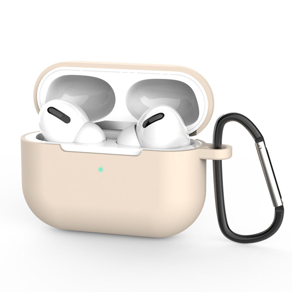 Techsuit silikonska futrola za Apple AirPods Pro 3, krem