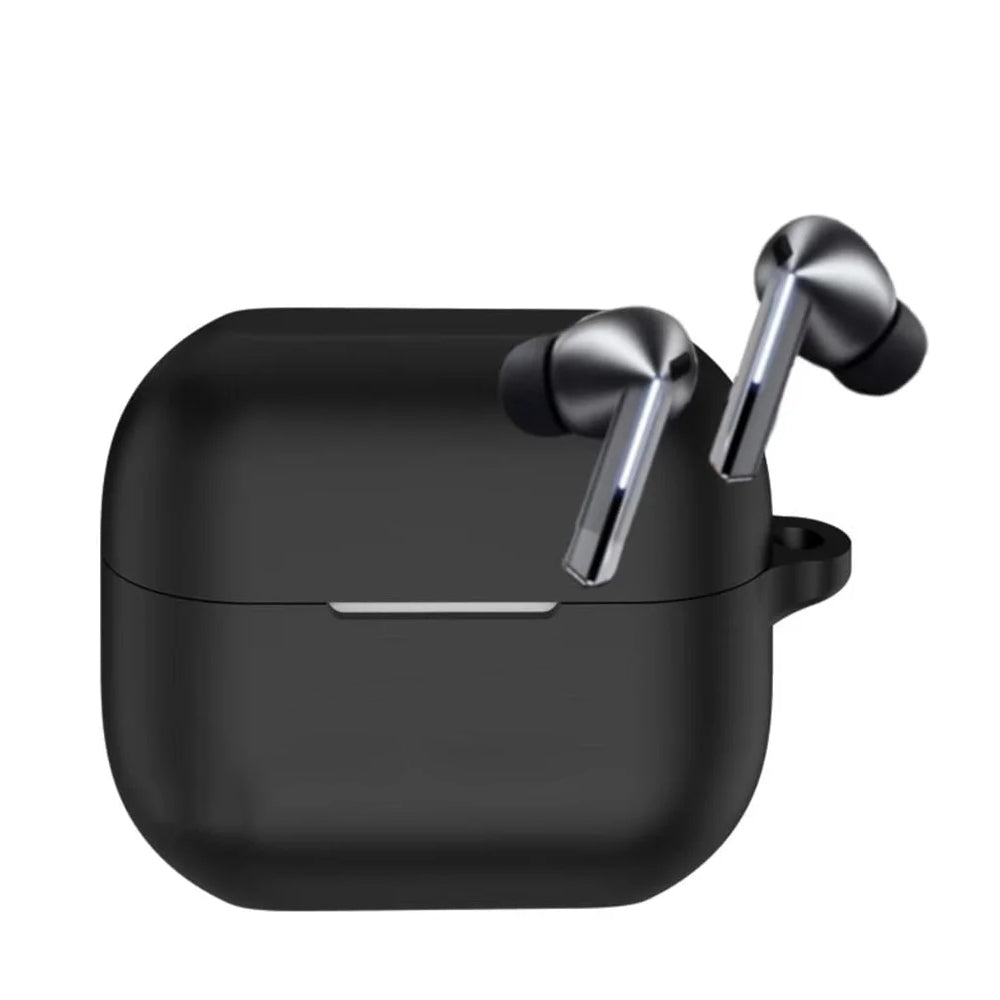 Techsuit silikonska futrola za Samsung Galaxy Buds3 FE / Buds3 Pro / Buds3, crna