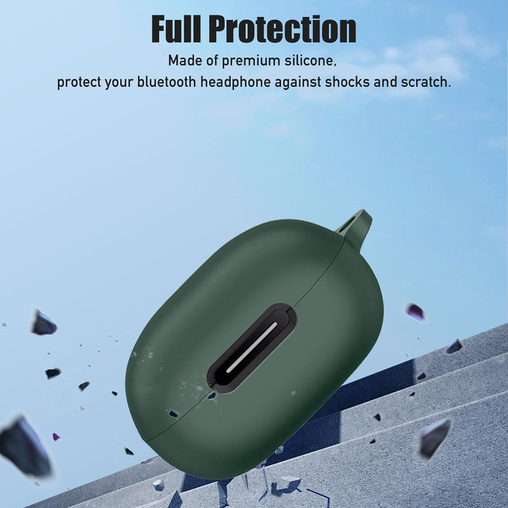 Futrola Techsuit Silicone za Apple AirPods Gen 1 / Gen 2, Crna