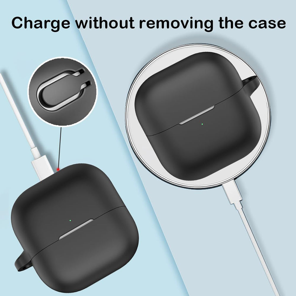 Futrola Techsuit Silicone za Huawei FreeClip 2, Crna