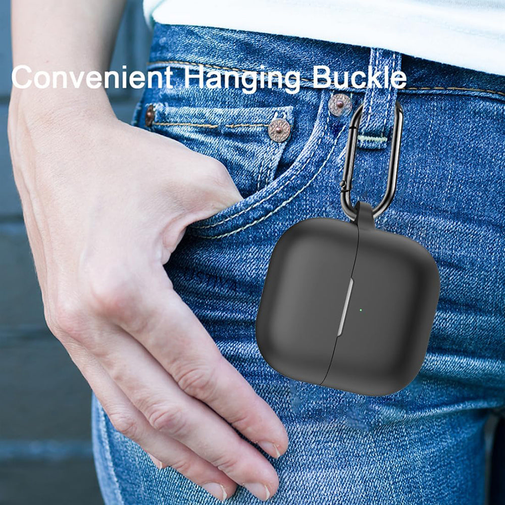 Futrola Techsuit Silicone za Huawei FreeClip 2, Crna