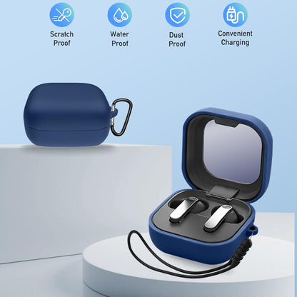 Futrola Techsuit Silicone za Samsung Galaxy Buds4 / Buds4 Pro, Siva
