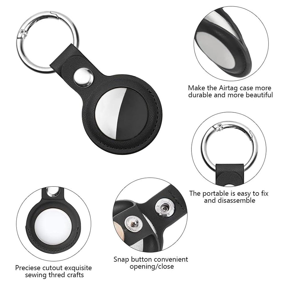 Techsuit SLH1 futrola za Apple AirTag, Crna
