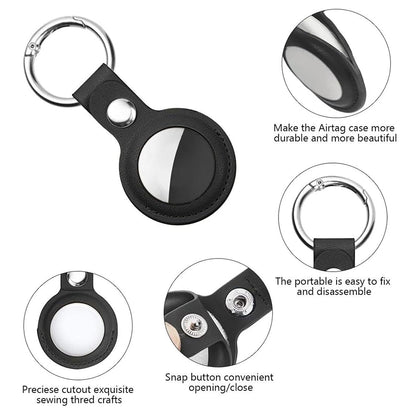 Techsuit SLH1 futrola za Apple AirTag, Crna