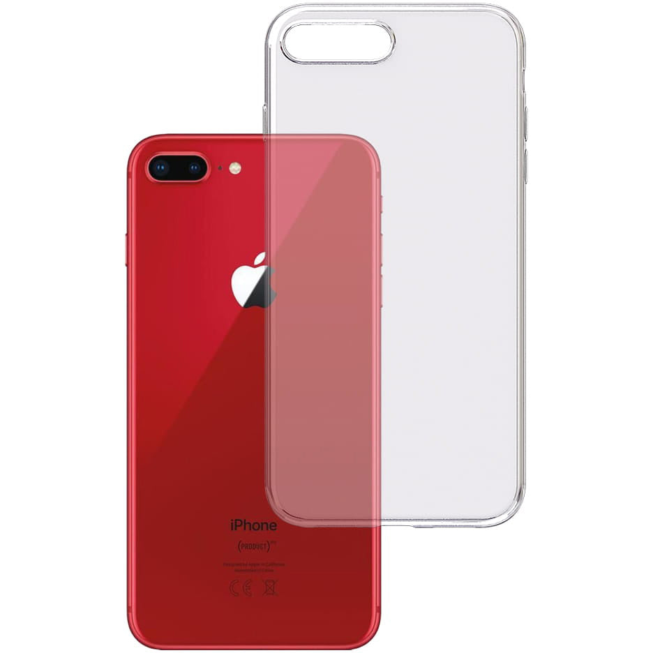 Futrola za Apple iPhone 8 Plus / 7 Plus, 3MK, Clear, Prozirna