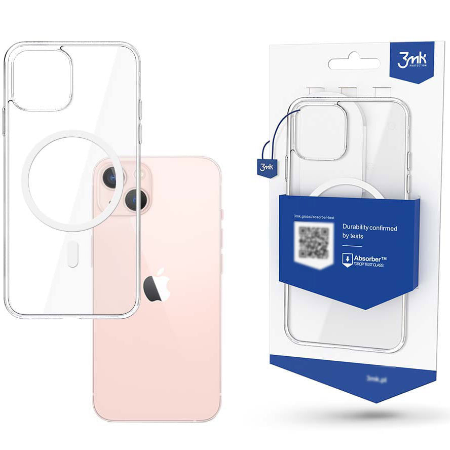 Futrola MagSafe za Apple iPhone 14 Pro Max, 3MK, MagCase, Prozirna