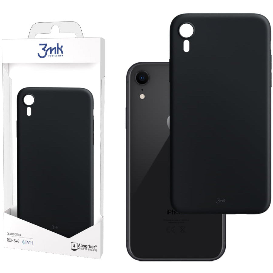 Futrola za Apple iPhone XR, 3MK, Mat, Crna