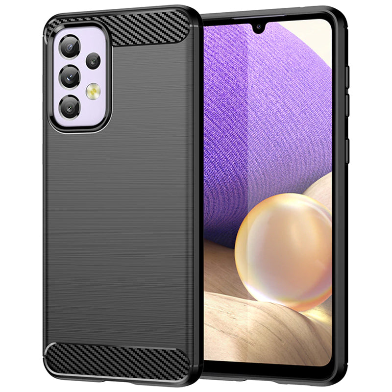 Maska za Samsung Galaxy A13 A135, Karbon, Crna