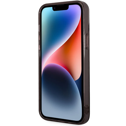 Futrola za Apple iPhone 14 Plus, Karl Lagerfeld, Gradient Karl & Choupette, Crna