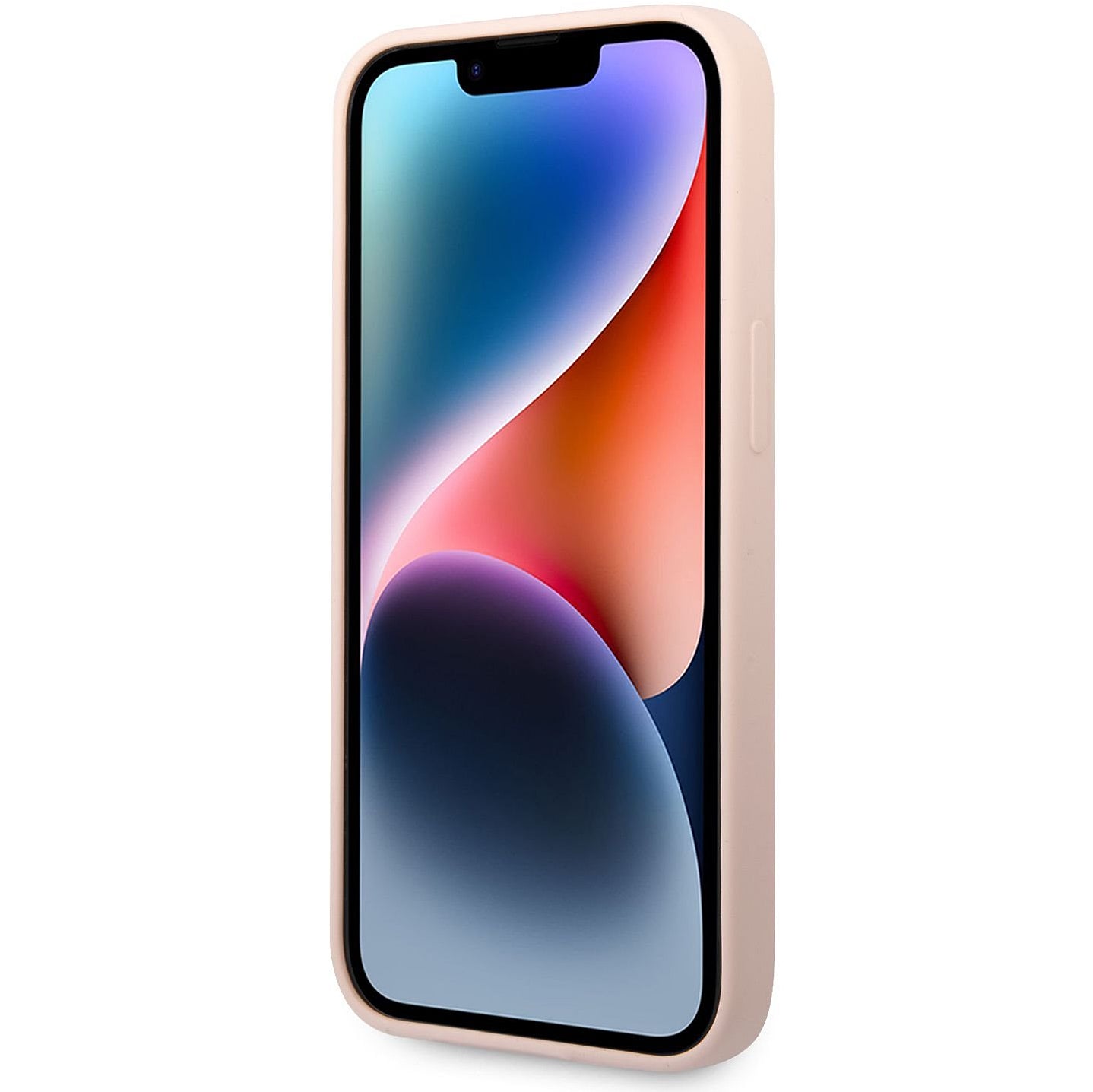 Futrola za Apple iPhone 14 Plus, Karl Lagerfeld, Silikonska Karl's Head, Roza