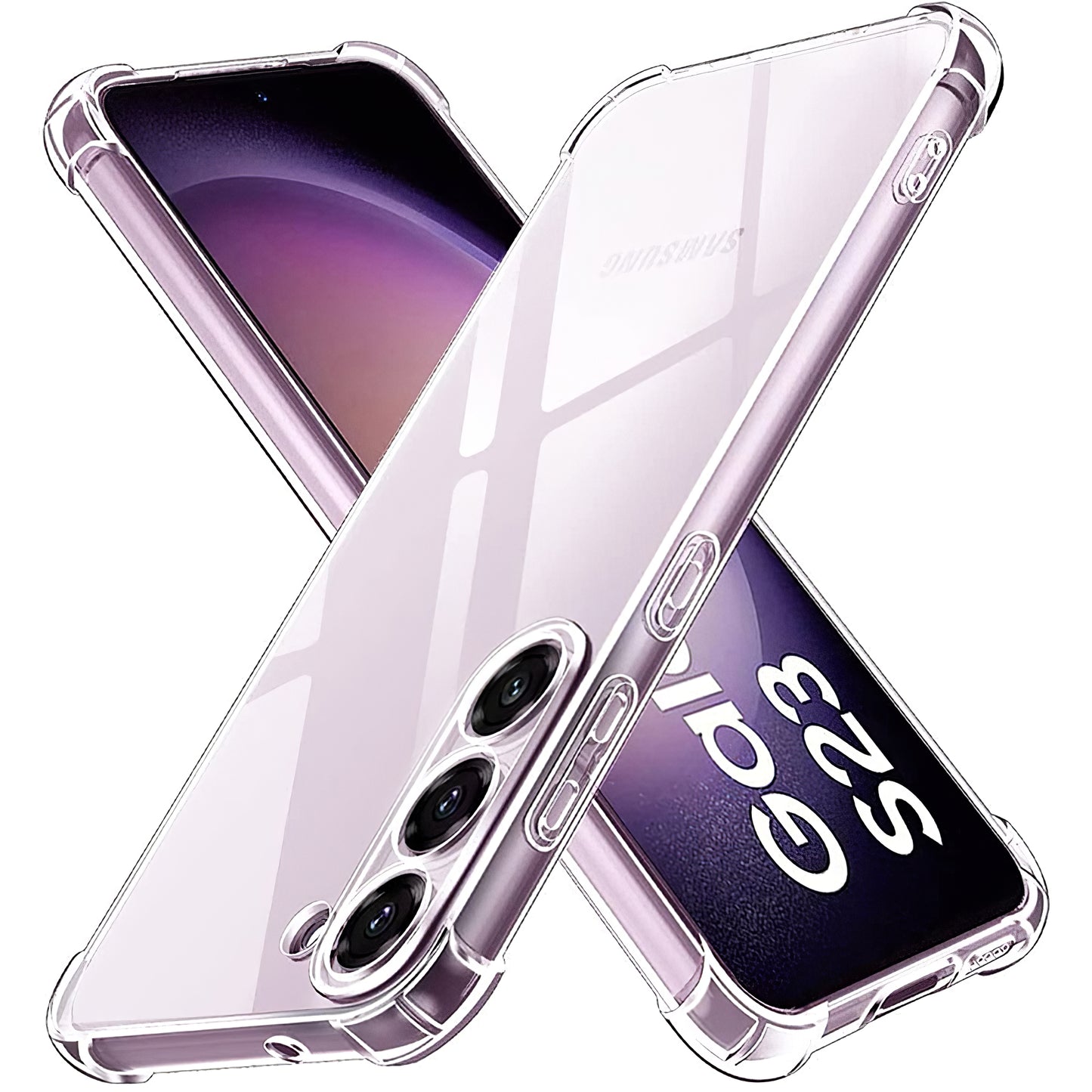 Maska za Samsung Galaxy S23 Ultra S918, OEM, Protiv udaraca, Prozirna