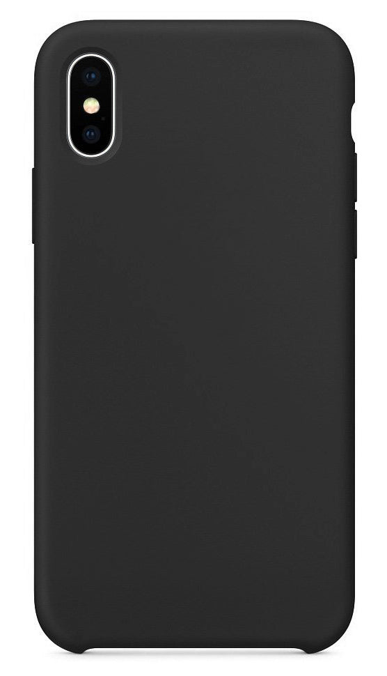 Maska za Apple iPhone XS / X, OEM, Pure Silicone, Crna