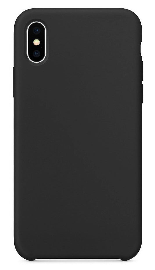 Maska za Apple iPhone XS / X, OEM, Pure Silicone, Crna