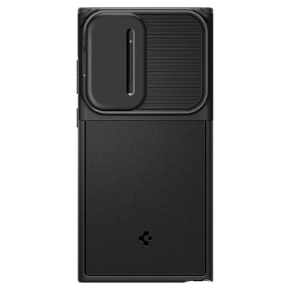 Futrola za Samsung Galaxy S23 Ultra S918, Spigen, OPTIK ARMOR, Crna ACS05639
