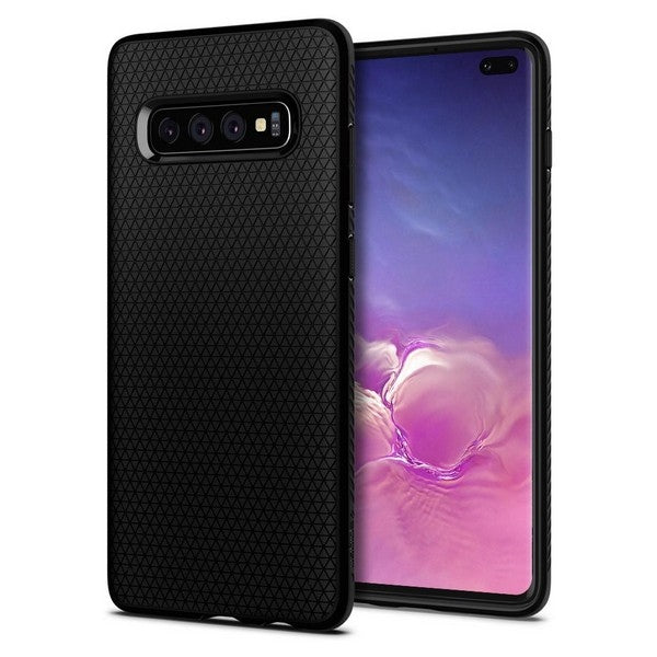 Futrola za Samsung Galaxy S10+ G975, Spigen, Liquid Air, Crna 606CS25764