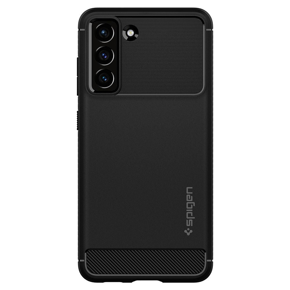 Futrola za Samsung Galaxy S21 FE 5G G990, Spigen, Rugged Armor, Crna ACS03049