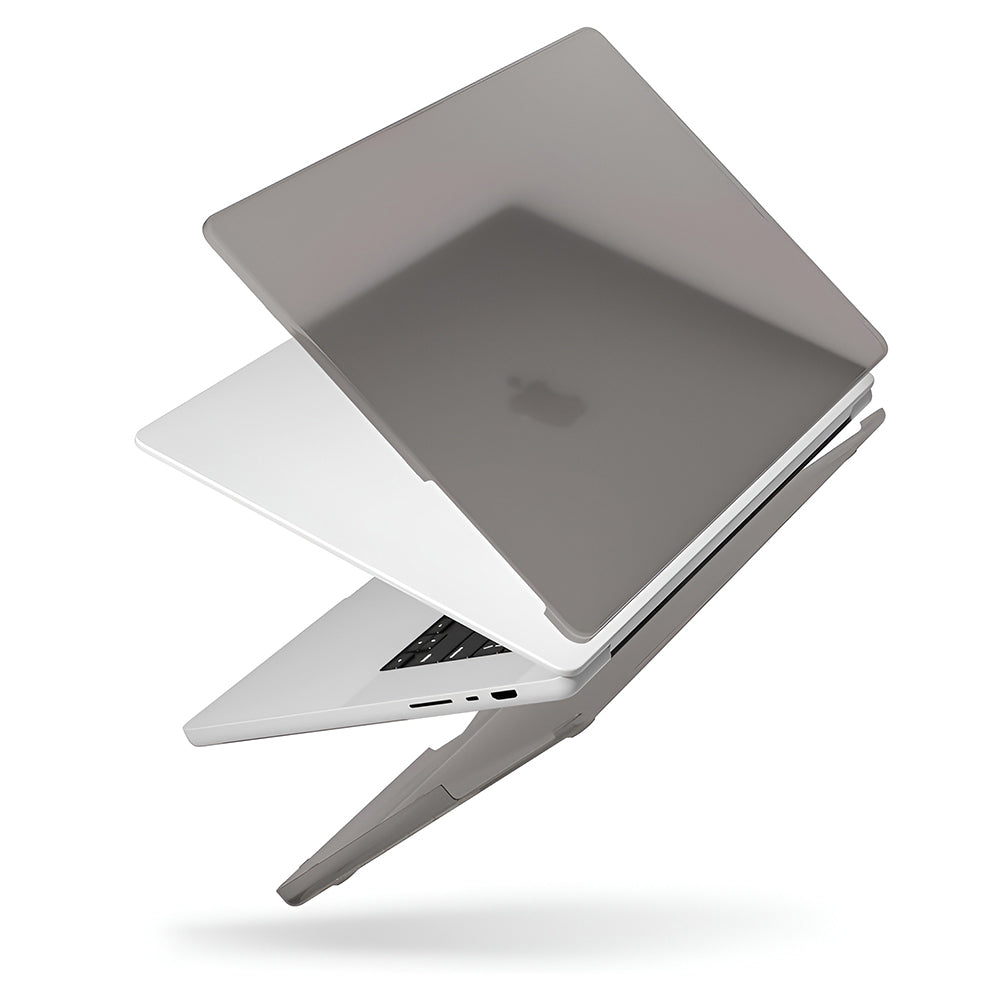 UNIQ Claro torbica za Apple MacBook Pro 16 inča (2026) / (2024) / (2023) / (2021), Mat Siva